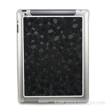 Cover for iPad 2, Made of PC and PU Materials, Customized Patterns and Logos Accepted